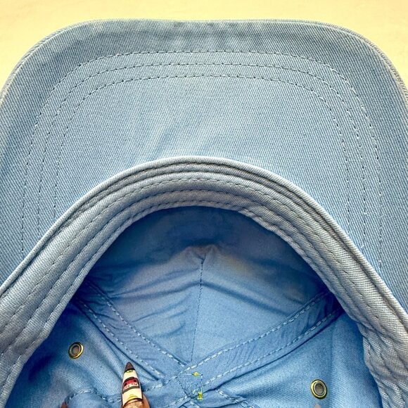 Disneyland Resort 2023 Mickey Mouse Adjustable Cap Hat w/Button Flag Blue - Picture 7 of 11